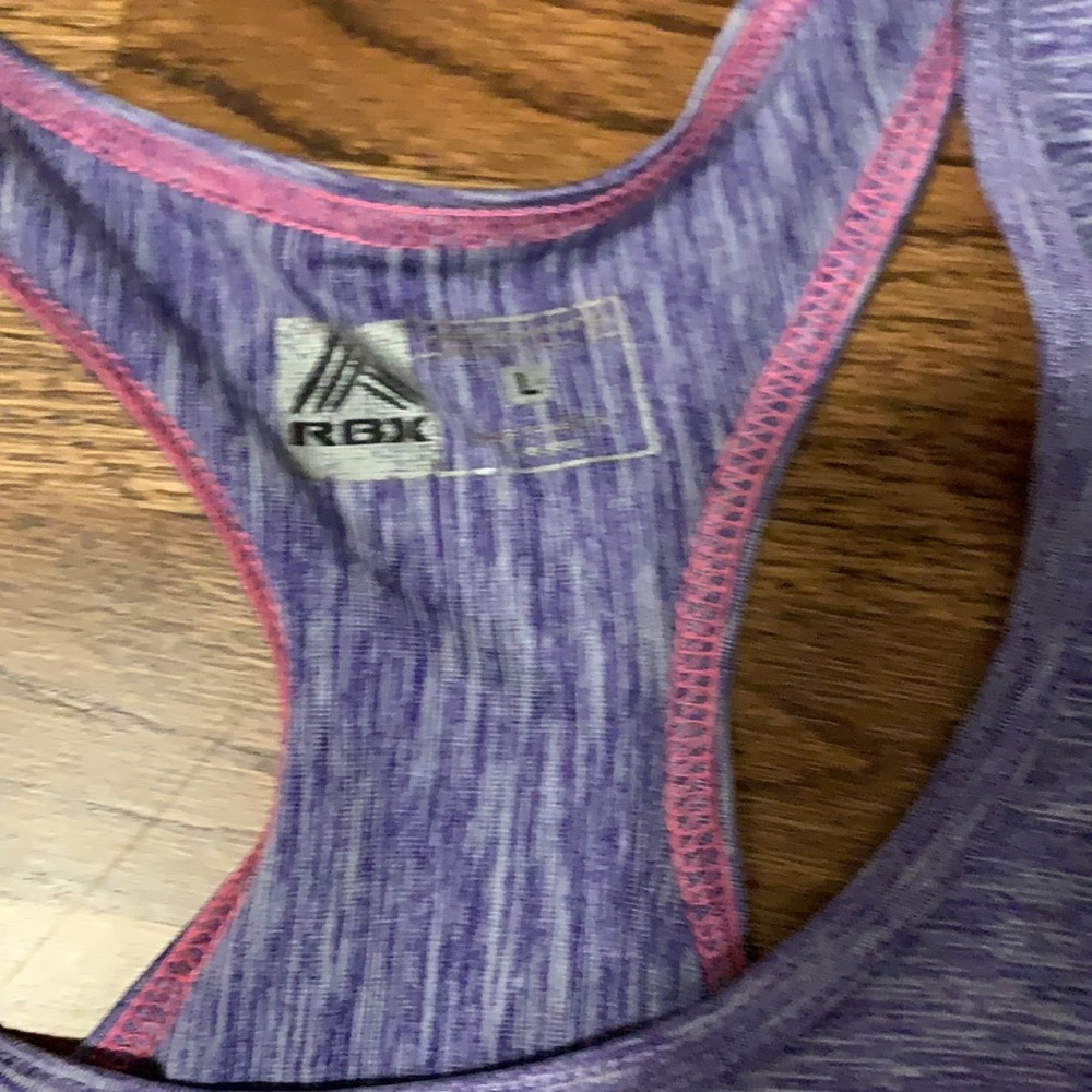 RBX purple workout tank Large - Picture 2 of 3